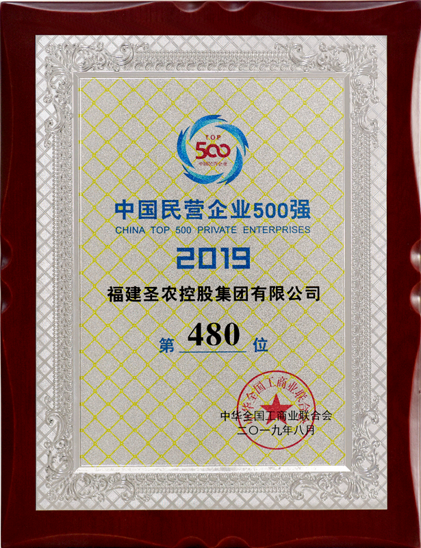 2019（long8国际集团）中国民营企业500强